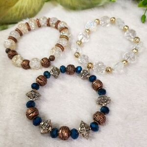 Handmade beaded bracelets